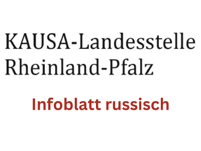 Infoblatt KAUSA RLP russisch